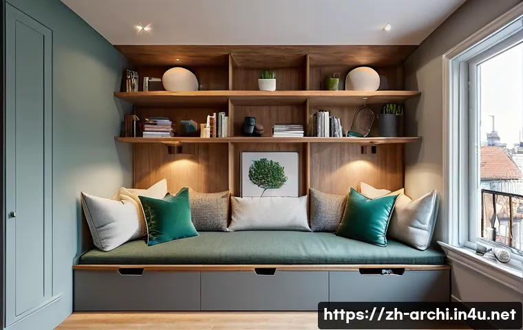건축 설계의 세부 요소와 디테일링 - Human-Centered Small Apartment with Clever Transformations** "A photorealistic image of a bright, m...